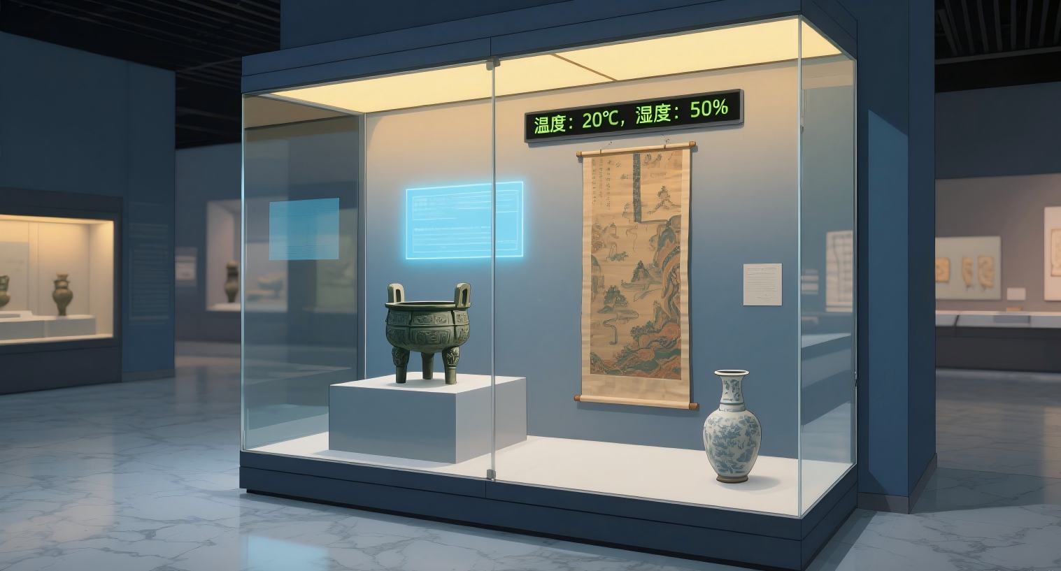 博物館中不同材質文物（金屬、陶瓷、紡織品）對恒溫恒濕展柜的溫濕度要求有差異嗎？